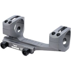 Warne MSR Long Range Cantilever Scope Mount Tactical Gray Black 30mm MSR Ideal Height