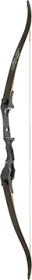 Fin Finder Bank Runner Bowfishing Recurve Black 58 in. 35 lbs. RH