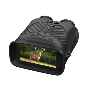 Night Vision Goggles Binoculars Infrared Night Vision with 8x Digital Zoom Rechargeable Lithium Battery Black