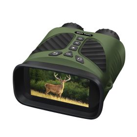 Night Vision Goggles Binoculars Infrared Night Vision with 8x Digital Zoom Rechargeable Lithium Battery Green
