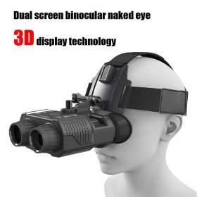 Nv8000 Night Vision Telescope Goggles 1080p Hd Head Mounted Infrared Night Vision Device Black