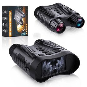 Nv2180 4k Night Vision Binocular Camera Equipment Infrared Digital Camping Telescope 8x Zoom Outdoor Goggles Black