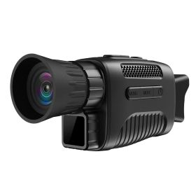 Nv650 Monocular-Telescope 1080P HD Infrared Night Vision Device for Camping Star Watching Bird Wildlife Black
